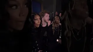 Lil Wayne Was So Excited to Meet Jack Harlow and Brandy!!