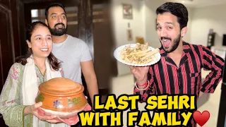 Rajabs family ko surprise kiya 😅 | Puri family k sath akhri sehri ki ALHUMDULILLAH ♥️