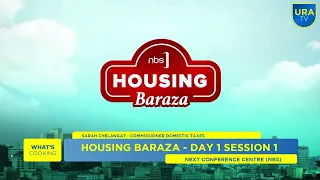 The URA Commissioner Domestic Taxes - Sarah Chelangat's commentary at the NBS Housing Baraza Day 1