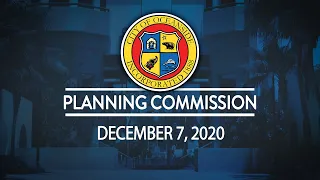 Oceanside Planning Commission Meeting - December 7, 2020