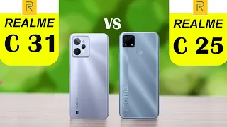 realme c25 vs realme c31