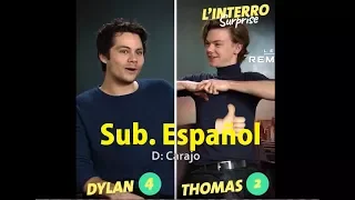 Maze Runner Thomas no sabe el cumpleaños de Dylan Sub español ¿Qué tanto se conocen?