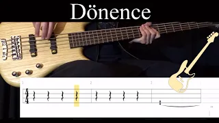 Dönence (Barış Manço) - (BASS ONLY) Bass Cover (With Tabs)