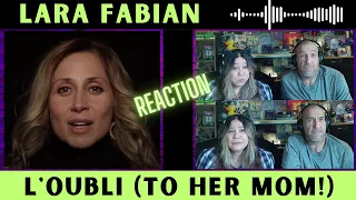 Reaction - L’Oubli - Lara Fabian to her mom | Angie & Rollen