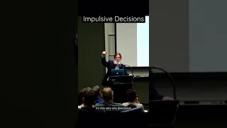 Robert Sapolsky on Impulsive Decisions & Underlying Brain Regions | #shorts