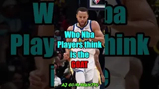 Who Nba Players Think Is the GOAT! 😮💪🏀😈🤔