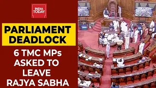 Crackdown On Six TMC MPs For Disrupting Rajya Sabha Proceedings | Breaking News