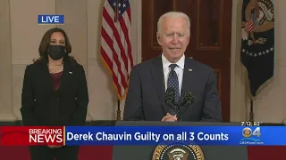 President Biden, VP Harris Share Powerful Words Following Verdict In Derek Chauvin Trial