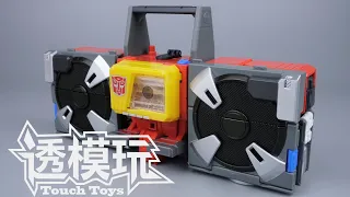 【SwiftTransform】AUTOBOT BLASTER IDW Titans Return Ver. LG 27 Transformers Toys 第一视角速变 泰坦归来 头领战士 录音机