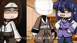 Crying in my prom dress🧥✨|| Meme/Gacha trend (Naruto Shippuden 🛐✨) Original? GC: Hinata, Neji.🛐