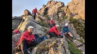 2021 06 28   Rescue on Great Gable - Arrow Head Gulley v5