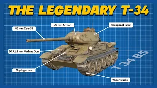 Best tank ever built? The legendary tank T-34