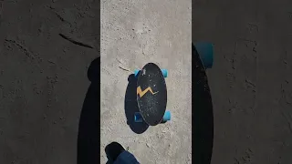 Riding The Eggboard - Mini Longboard For The First Time #MyBloopers