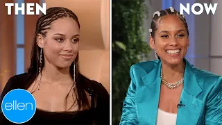 Then and Now: Alicia Keys' First and Last Appearances on 'The Ellen Show'