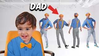 Will Son Recognise His Own DAD as BLIPPI??