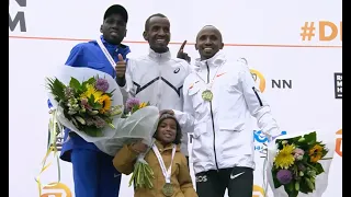 2023 NN Marathon Rotterdam Abdi Bashir and Eunice Chumba were the winners