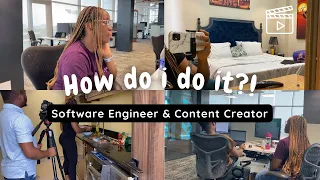 Day in my life as a Software Engineer & Content Creator