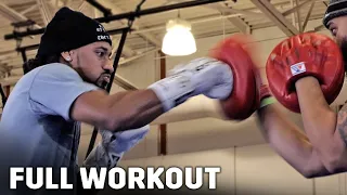 Demetrius Andrade • FULL FIGHT WEEK WORKOUT vs. Demond Nicholson | ShowTime Boxing