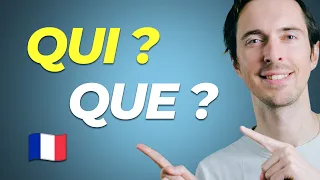 QUI and QUE - GET them RIGHT every time (French relative pronouns)