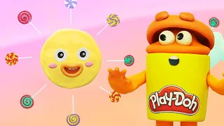 Play Doh Videos | Candy Delights in Lollipop Land | Stop Motion | The Play-Doh Show