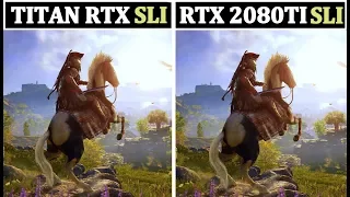 TITAN RTX SLI vs RTX 2080TI SLI | Tested 13 Games |