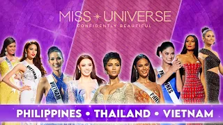 MISS UNIVERSE - PHILIPPINES THAILAND VIETNAM