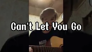 Can't Let You Go - Cueshé (Allidap Cover)