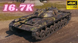 T-100 LT  💥16.7K Spot Damage World of Tanks #WOT Tank Game