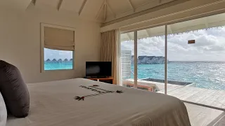 Centara Grand Maldives, Sunset Overwater Villa Room, Roomtour @AllHotelReview