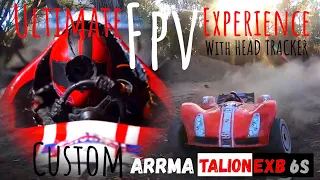 Arrma TALION EXB 6s | FPV with HEAD TRACKER | best FPV RC | DJI HD FPV goggles | RC car | @IDORC