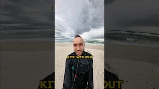 Are you comfortable with this yet? 😛 #kiteboarding #kitesurfing