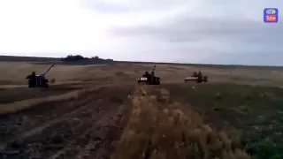 Война на Украине Артиллерия ВСУ в бою  War in Ukraine  Ukr Artillery in battle