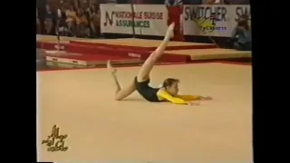 1997 Arthur Gander Memorial Women's All Around - Evgenia Kuznetsova (RUS) FX (Argentina TV)