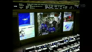 NASATV HD - Expedition 42 / Soyuz TMA-15M Hatch Opening - Part 1