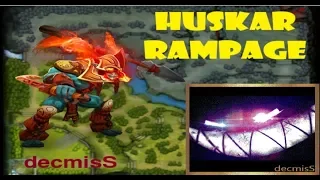 Dota 2: Huskar Rampage | Classic [old version dota] (recording 09/2016)