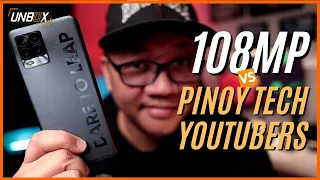 64MP vs 108MP PINOY Tech YouTuber Challenge! realme 8 Pro