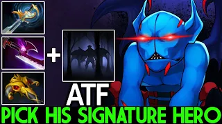 ATF [Night Stalker] Pick His Signature Hero 100% Destroy Pub Game Dota 2
