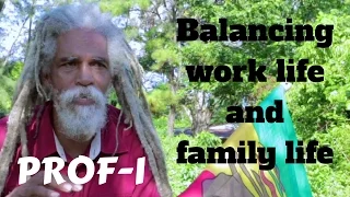 Prof- I speaks on balancing work and family life..