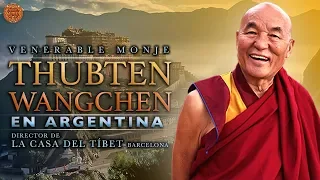 El Venerable Monje Tibetano Thubten Wangchen en la Escuela Aztlan Argentina