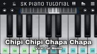 Chipi Chipi Chapa Chapa Meme - Mobile Piano Tutorial | Perfect Piano