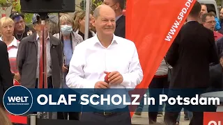 LETZTER WAHLKAMPFAUFTRITT von OLAF SCHOLZ - SPD-Kanzlerkandidat beantwortet die Fragen der Bürger