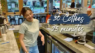 [Barista Vlog] Working ‘Solo’ on a Morning ‘Rush’ with My Favourite Girls! | Melbourne | LaurAngelia