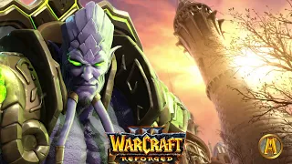 Arthas Kills Antonidas & Archimonde Destroys Dalaran Cinematic [Warcraft III: Reforged]