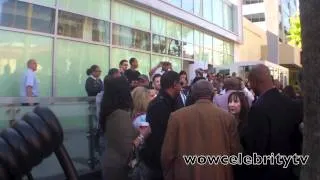 Boyz II Men arrive at Walk of Fame Ceremony