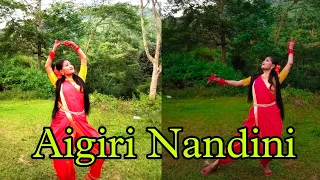 Aigiri Nandini || Mahishasura Mardini || Durga strotam || Durga puja special Dance cover ||