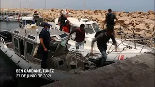 Túnez rescata a 178 migrantes del Mediterráneo