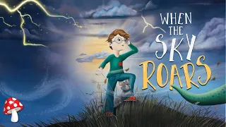 ⚡When the Sky Roars!⚡(kids books read aloud) Dinosaur books 🦖 animated