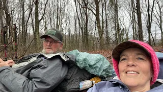 Mike & Kathy - Mile 520 to 545 (pizza on the trail) 2021 Appalachian Trail