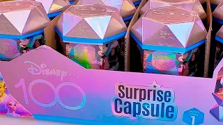 ASMR Disney 100 Surprise Capsules all 12 sets & Ultra Rare from Series 1 Unboxing Compilation 🏰