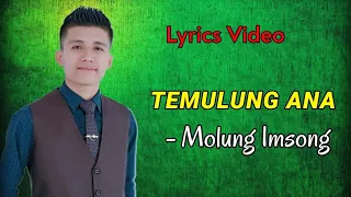 TEMULUNG ANA ~ Molung Imsong | Lyrics Video
